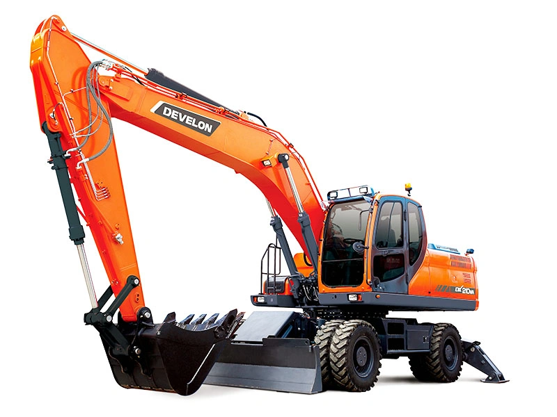 Колесные экскаваторы